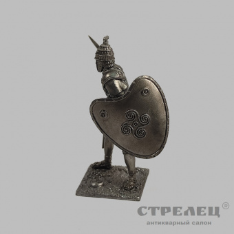 картинка — оловянный солдатик «сарпедон, предводитель ликийцев. троянская война»